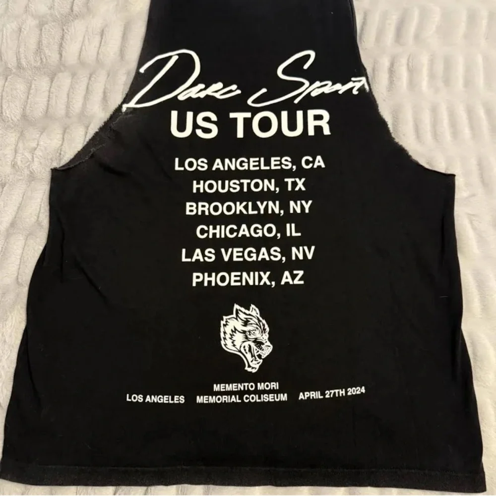 Darc Sport Wolves "You Weren't There" Memento Mori 2024 US Tour Muscle Tank NWOT - Picture 4 of 4